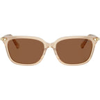 SK6064D, Milky Beige/Bronze Lenses