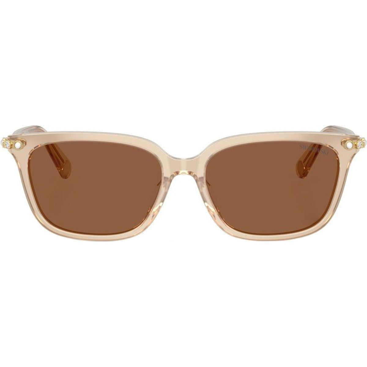 SK6064D, Milky Beige/Bronze Lenses