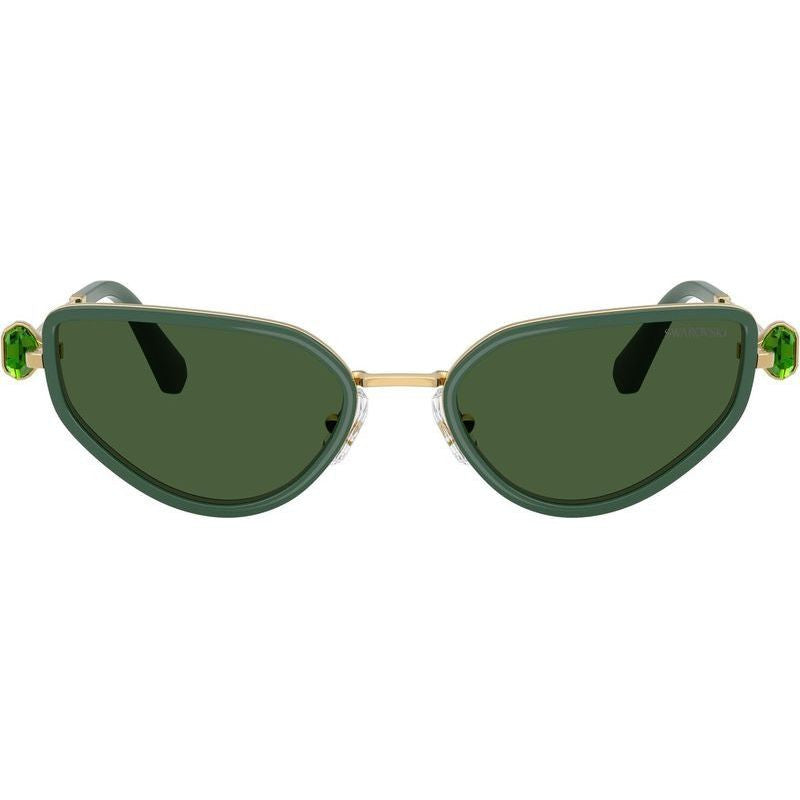 SK7027, Gold/Dark Green Lenses