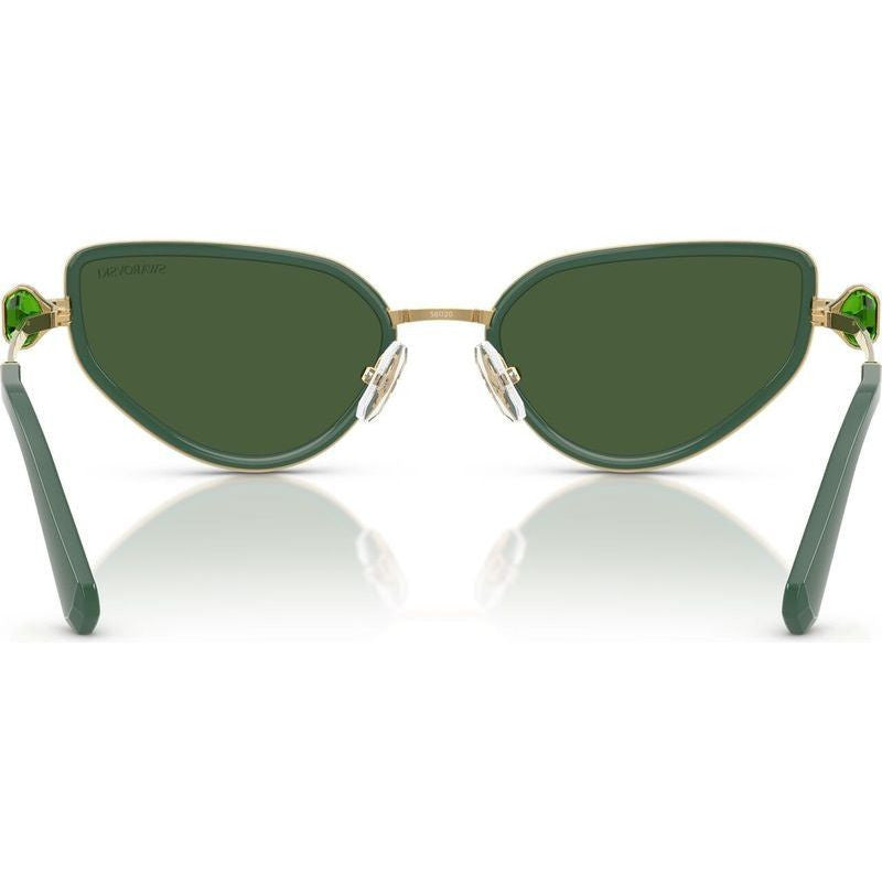 SK7027, Gold/Dark Green Lenses