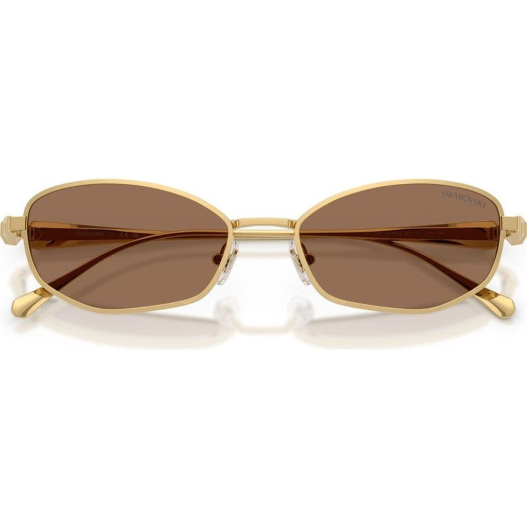 SK7042, Gold/Dark Brown Lenses