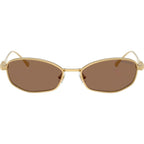 SK7042, Gold/Dark Brown Lenses