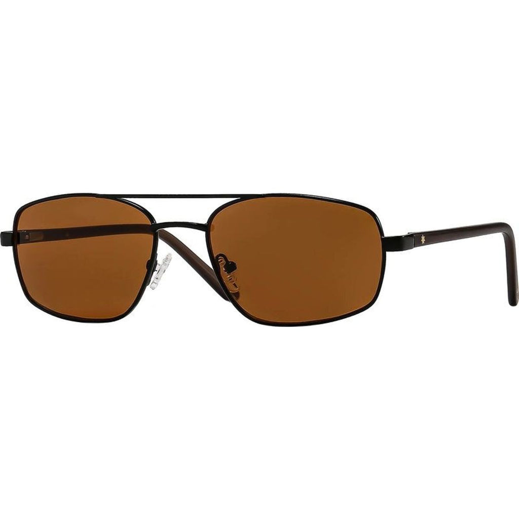 Astley, Matte Black/Hazelnut Brown Lenses