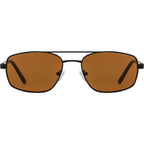 Astley, Matte Black/Hazelnut Brown Lenses