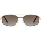 Astley, Polished Gold/Dune Brown Gradient Lenses