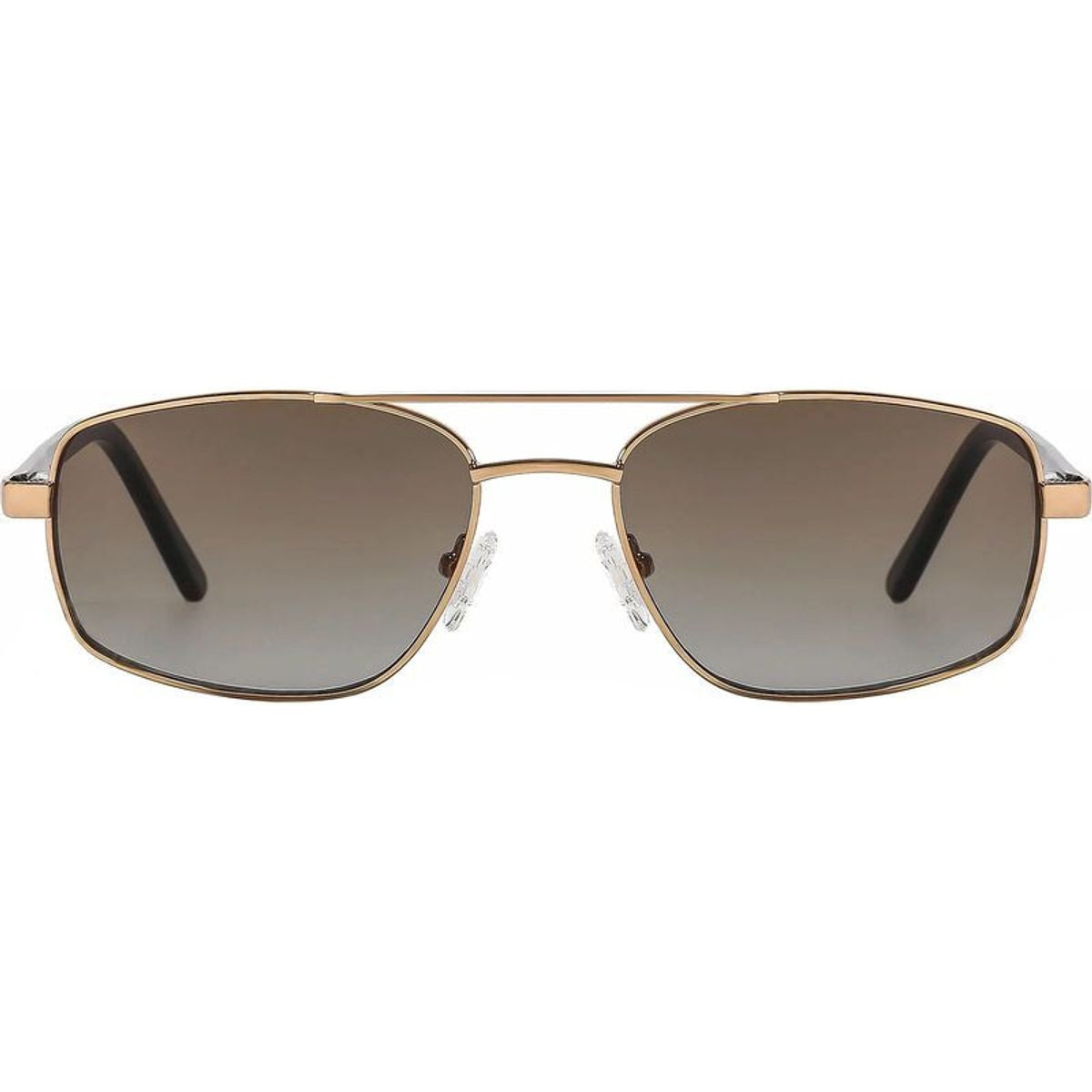 Astley, Polished Gold/Dune Brown Gradient Lenses