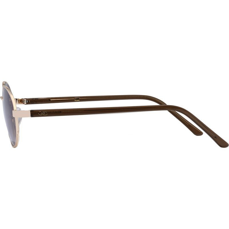 Finch, Polished Gold/Dune Brown Gradient Lenses