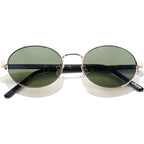 Finch, Polished Gold/Moss Green Lenses