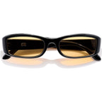 Hart, Black/Caramello Yellow Lenses
