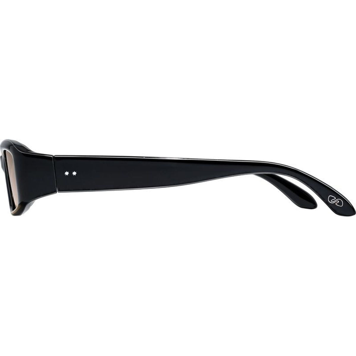 Shop Szade Hart Sunglasses Black/Caramello Yellow | Afterpay