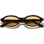 Nolan, Mustard Tortoiseshell/Caper Green Lenses