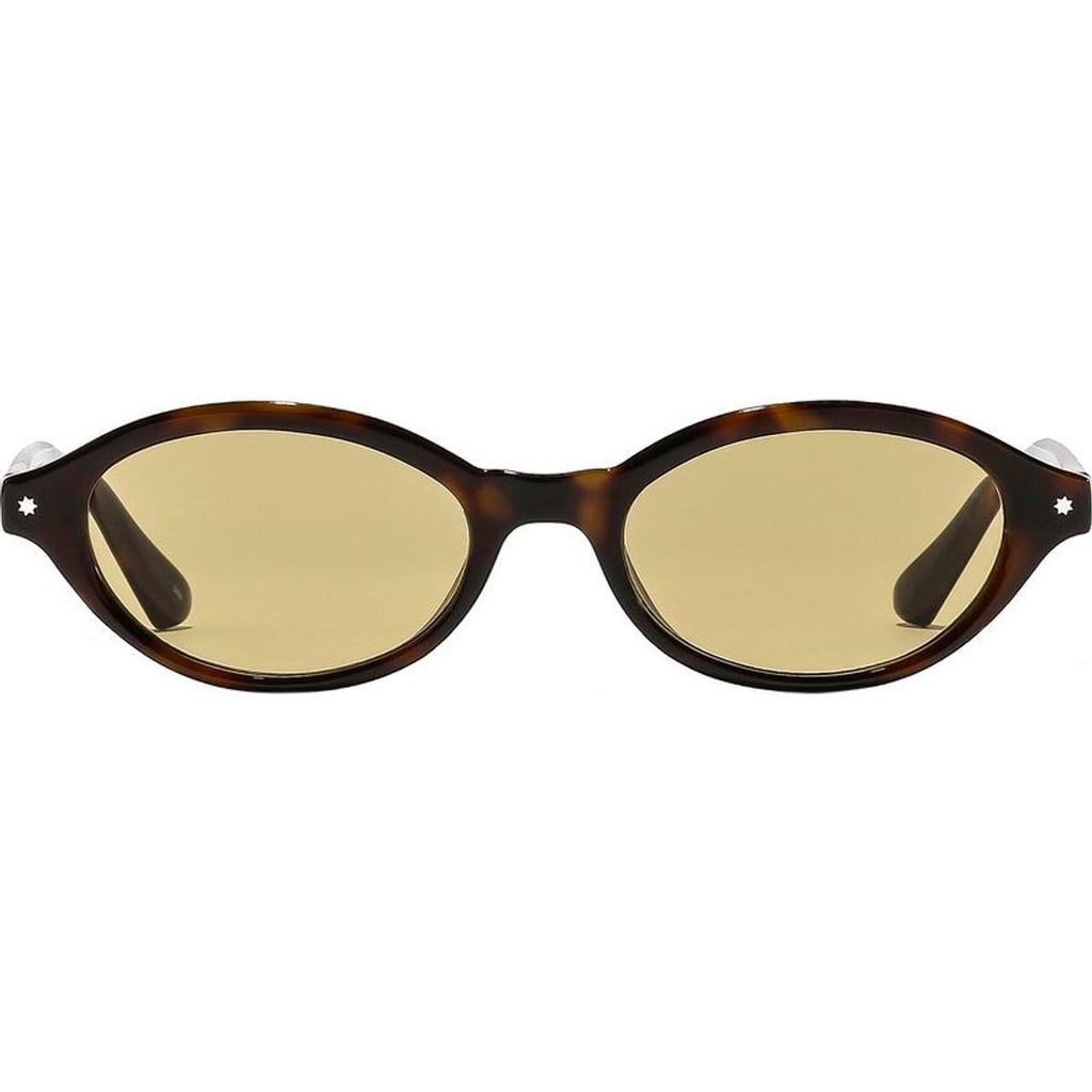 Nolan, Mustard Tortoiseshell/Caper Green Lenses