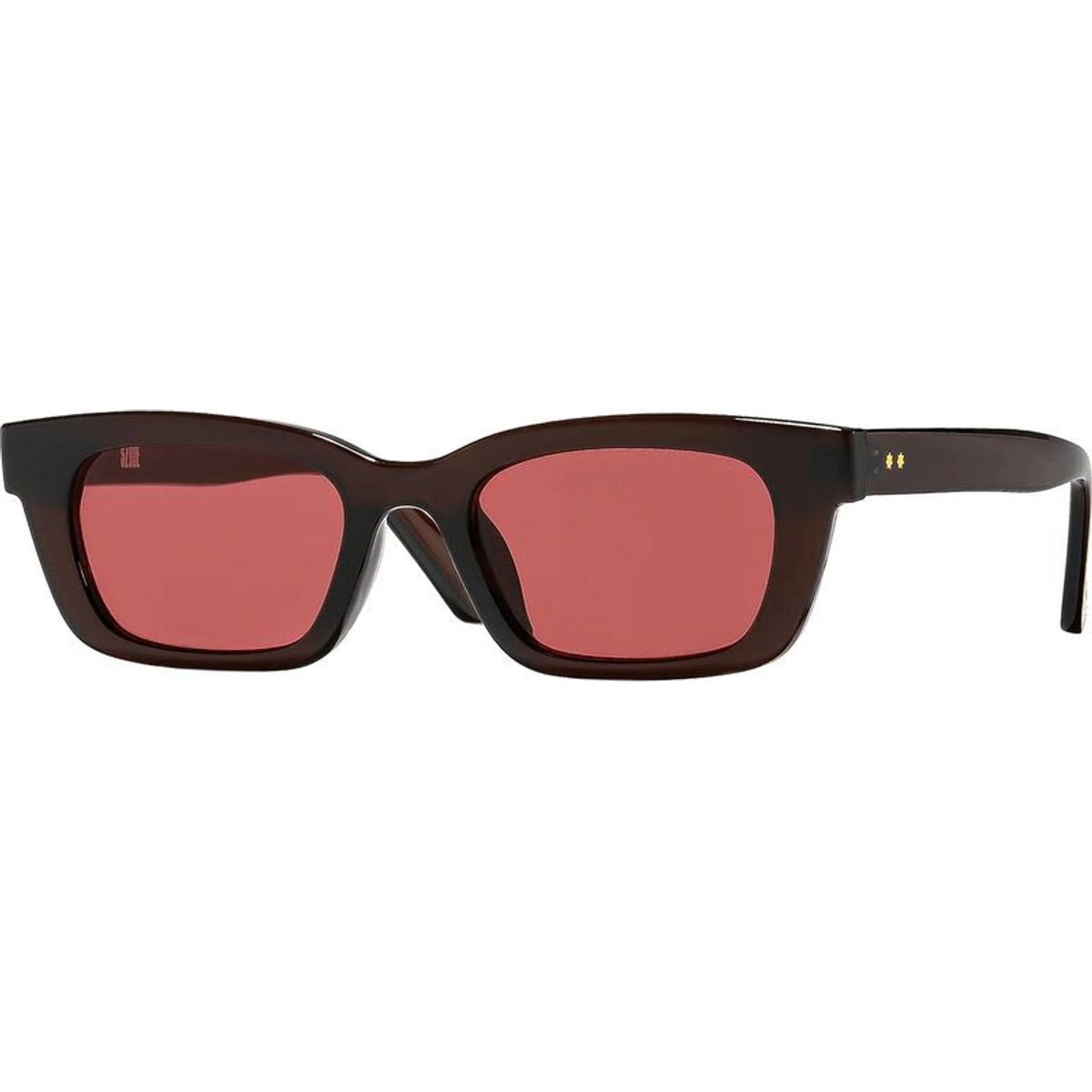 Shop the Szade West End Sunglasses Deep Mocha/Cherry Cola – Just