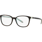 TF2109HB, Havana on Tiffany Blue/Clear Lenses
