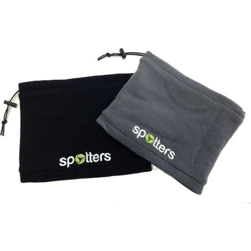 Spotters Thermal Neck Warmer, Grey/Black