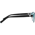 TF2236D, Black on Crystal Tiffany Blue/Clear Lenses 48 Eye Size