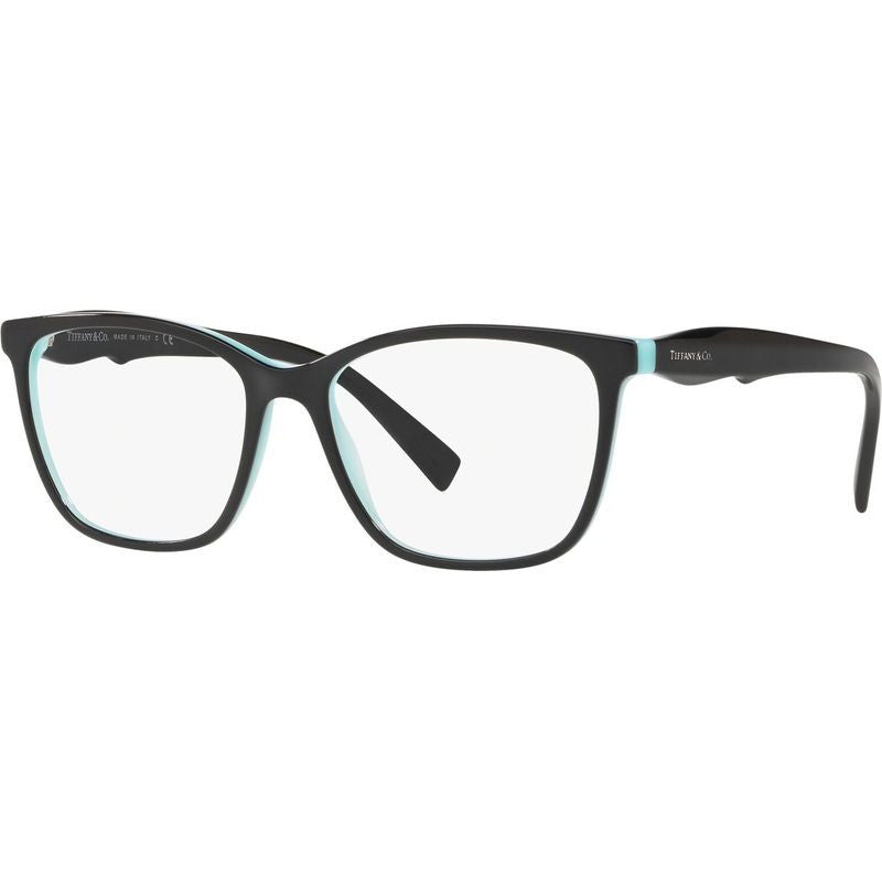 TF2175, Black on Tiffany Blue/Clear Lenses