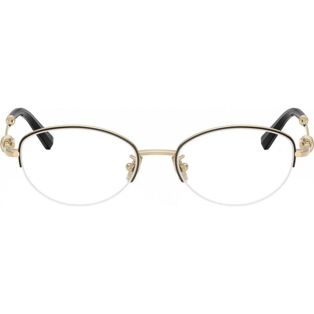 TF1171D, Black on Pale Gold/Clear Lenses