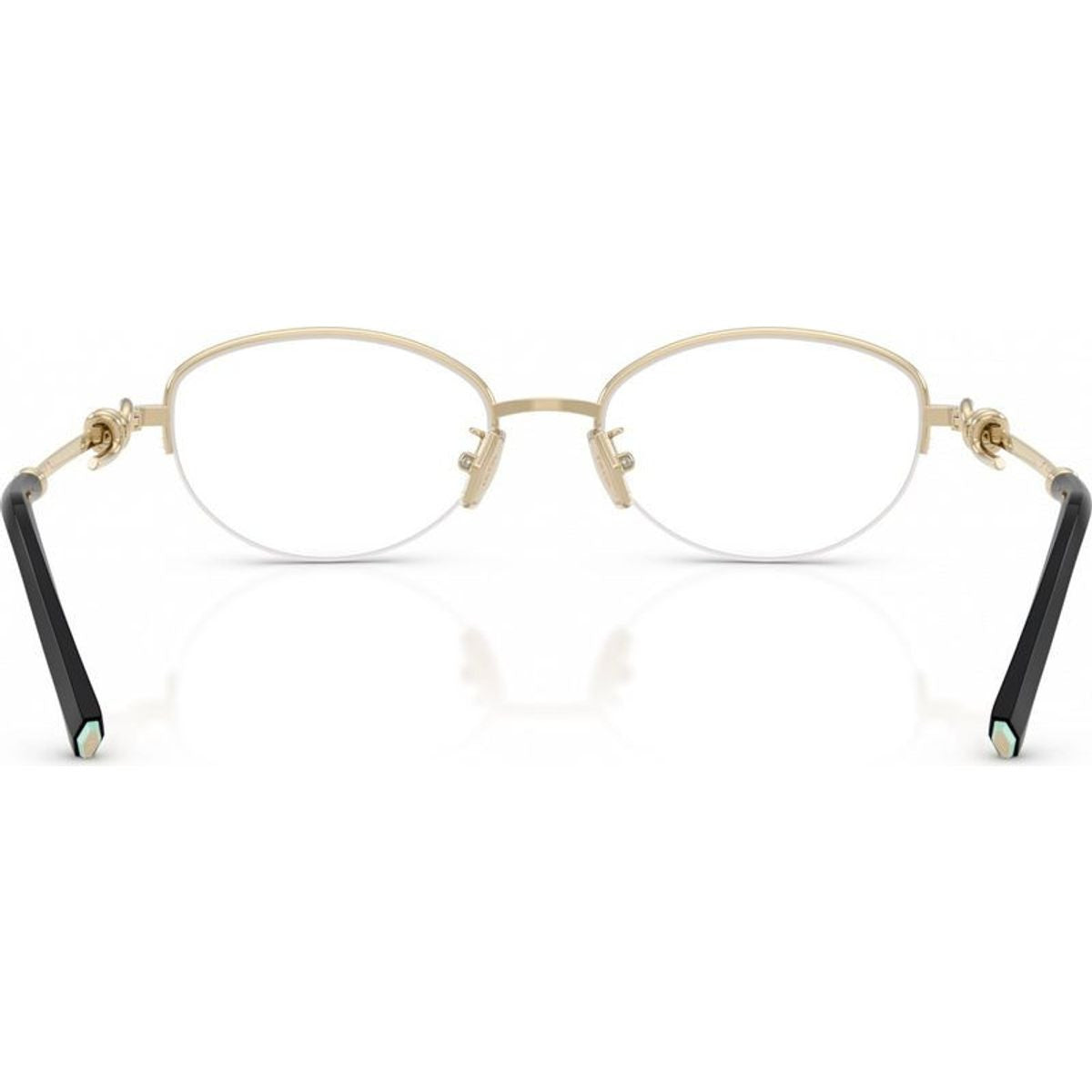TF1171D, Black on Pale Gold/Clear Lenses