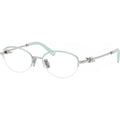 TF1171D, Tiffany Blue on Silver/Clear Lenses