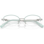 TF1171D, Tiffany Blue on Silver/Clear Lenses