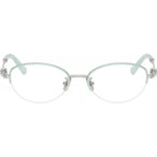 TF1171D, Tiffany Blue on Silver/Clear Lenses