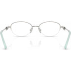 TF1171D, Tiffany Blue on Silver/Clear Lenses