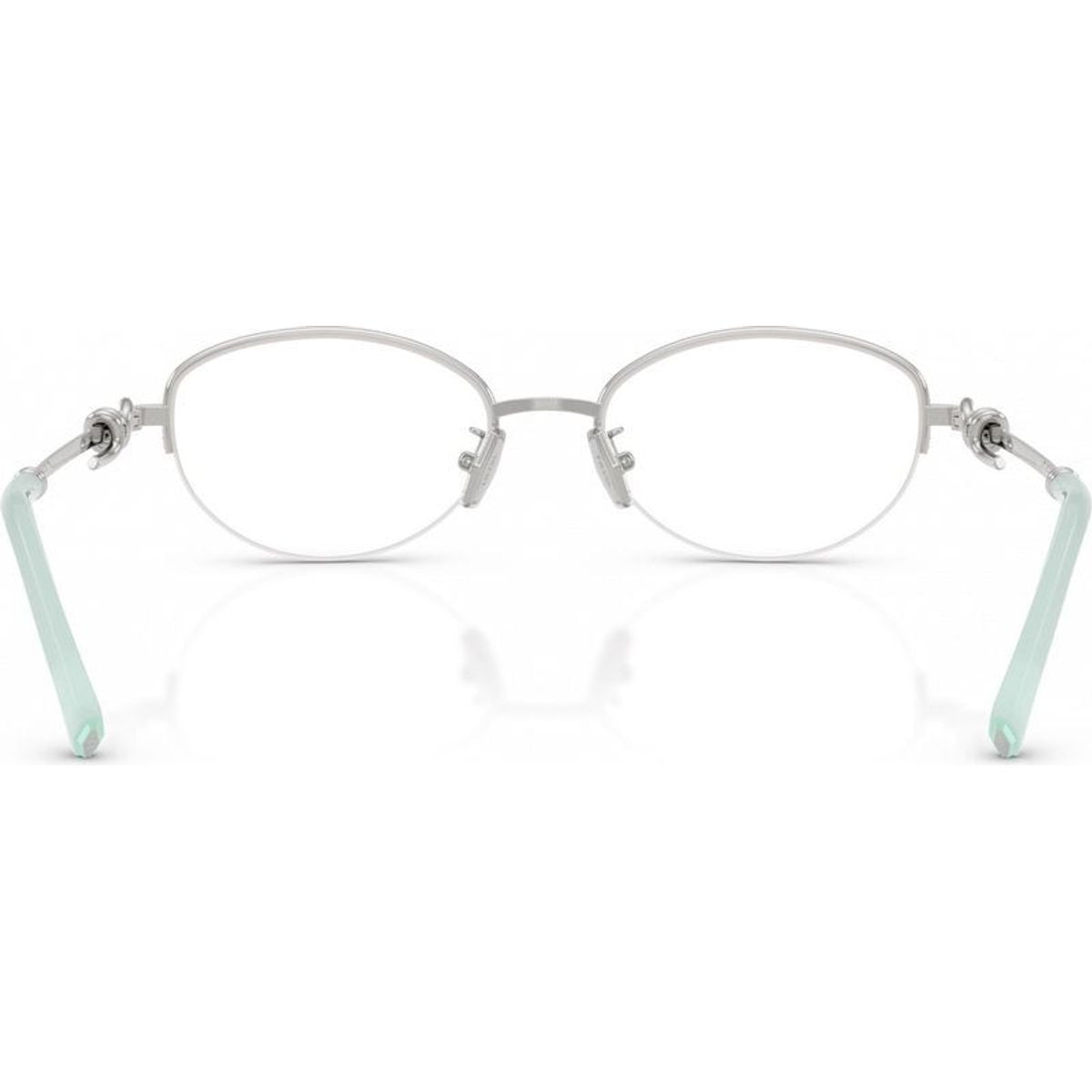 TF1171D, Tiffany Blue on Silver/Clear Lenses