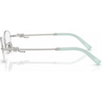 TF1171D, Tiffany Blue on Silver/Clear Lenses