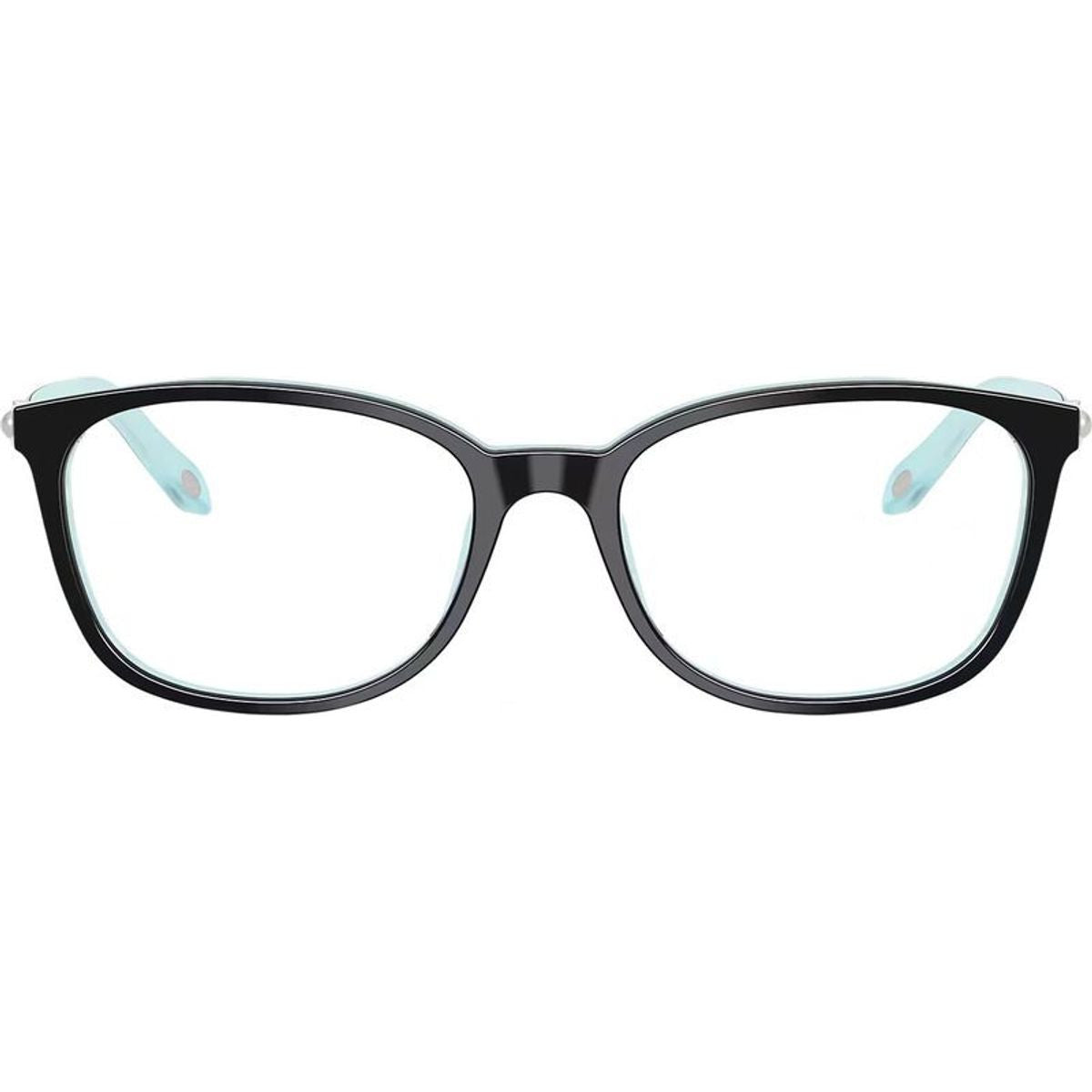 TF2109BF, Black on Striped Tiffany Blue/Clear Lenses