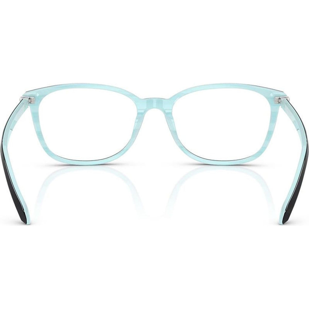 TF2109BF, Black on Striped Tiffany Blue/Clear Lenses