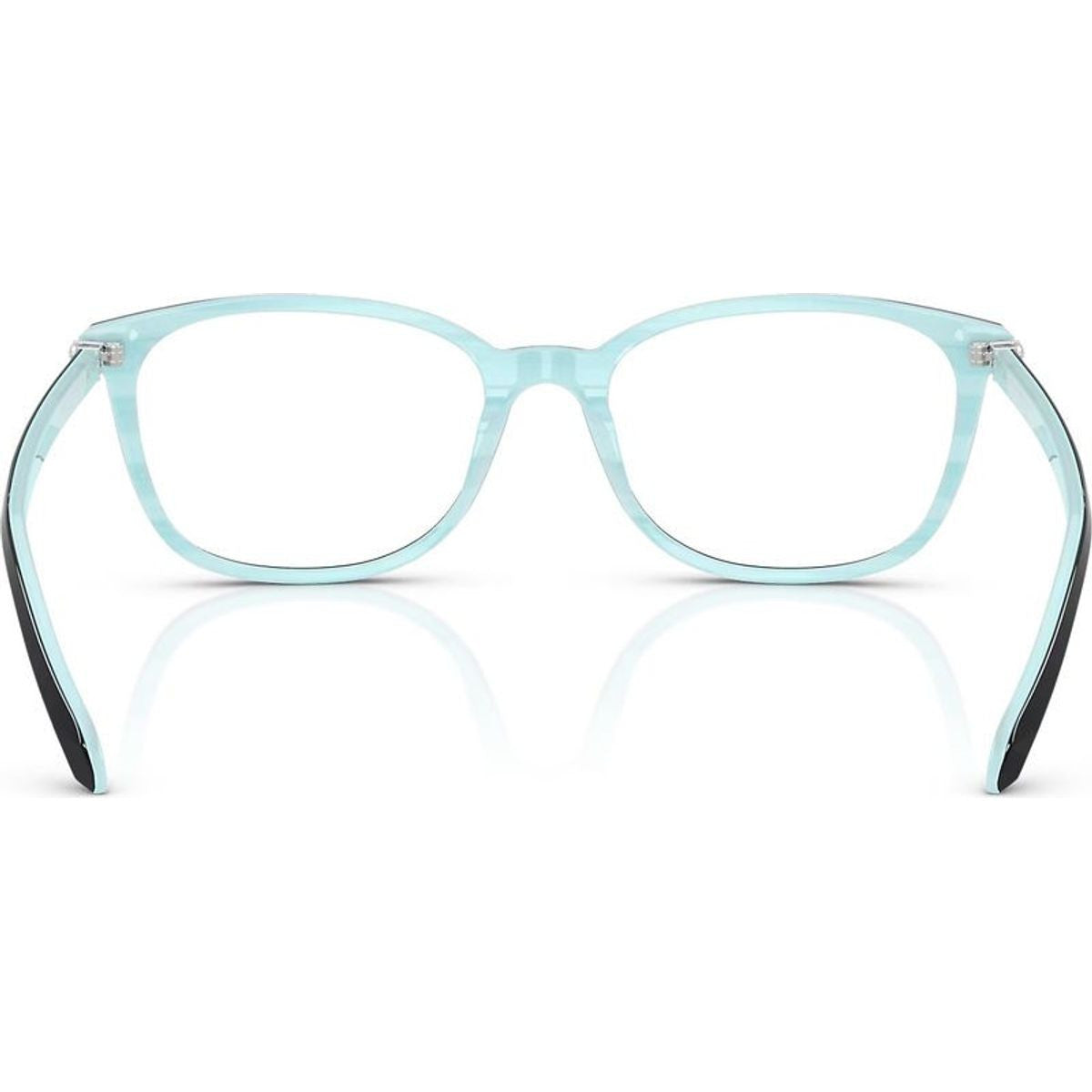 TF2109BF, Black on Striped Tiffany Blue/Clear Lenses