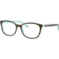 TF2109BF, Havana on Tiffany Blue/Clear Lenses