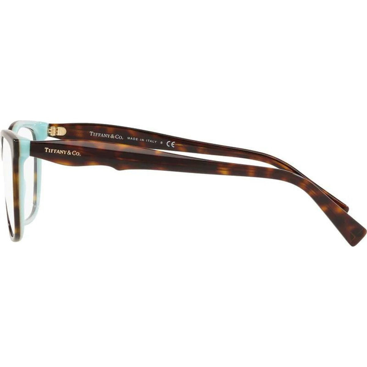 TF2175, Havana on Tiffany Blue/Clear Lenses
