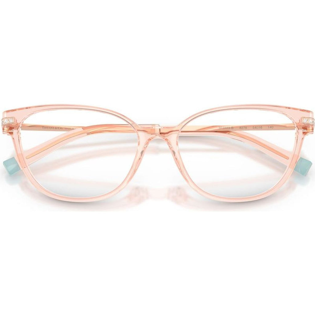 TF2223B, Crystal Nude/Clear Lenses 54 Eye Size