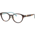 TF2236D, Havana on Tiffany Blue/Clear Lenses