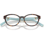 TF2236D, Havana on Tiffany Blue/Clear Lenses