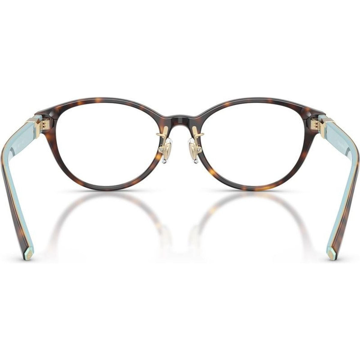 TF2236D, Havana on Tiffany Blue/Clear Lenses