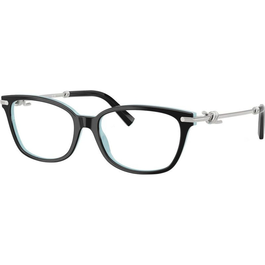 TF2281, Black on Tiffany Blue/Clear Lenses 53 Eye Size