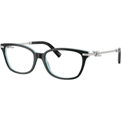 TF2281, Black on Tiffany Blue/Clear Lenses 53 Eye Size
