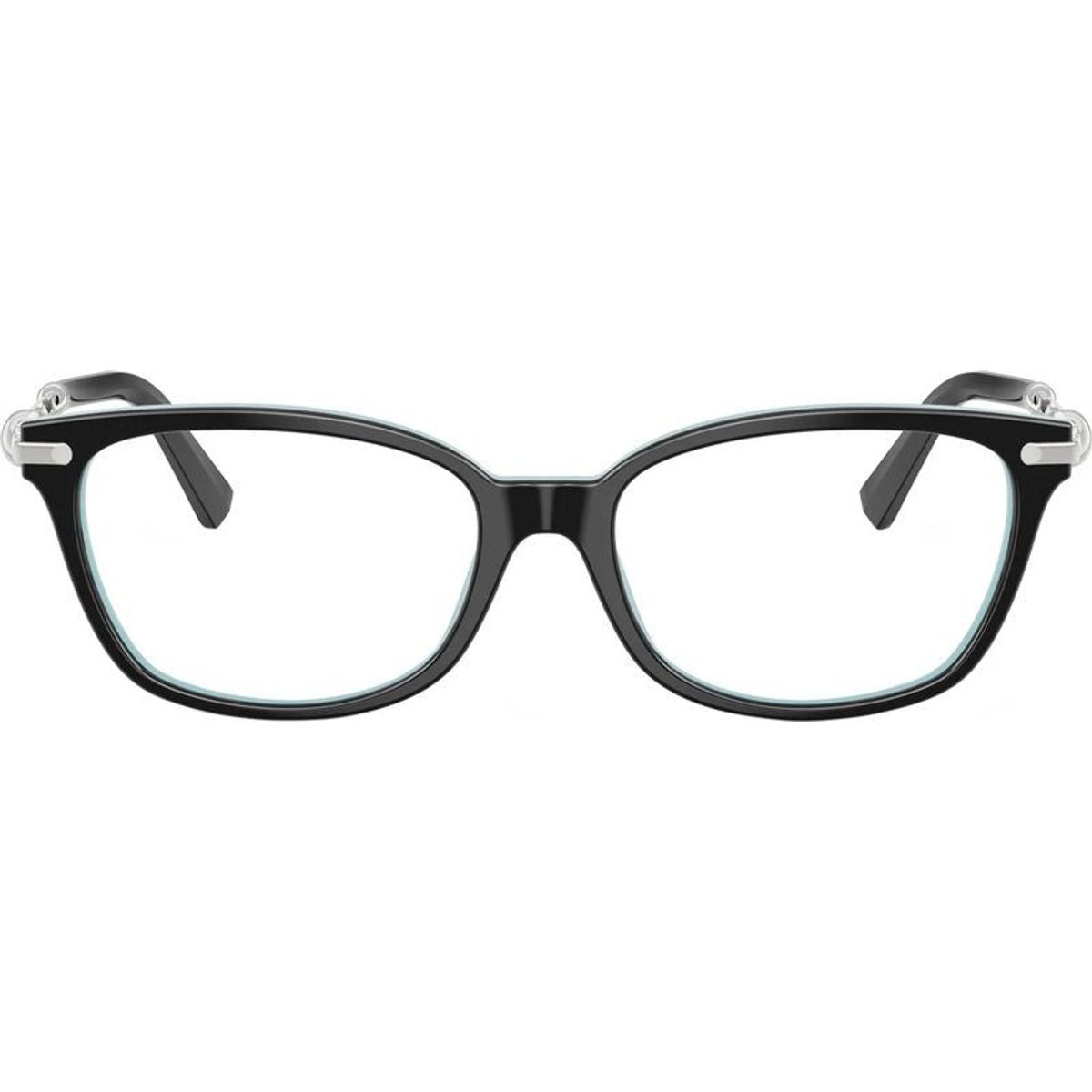 TF2281, Black on Tiffany Blue/Clear Lenses 53 Eye Size
