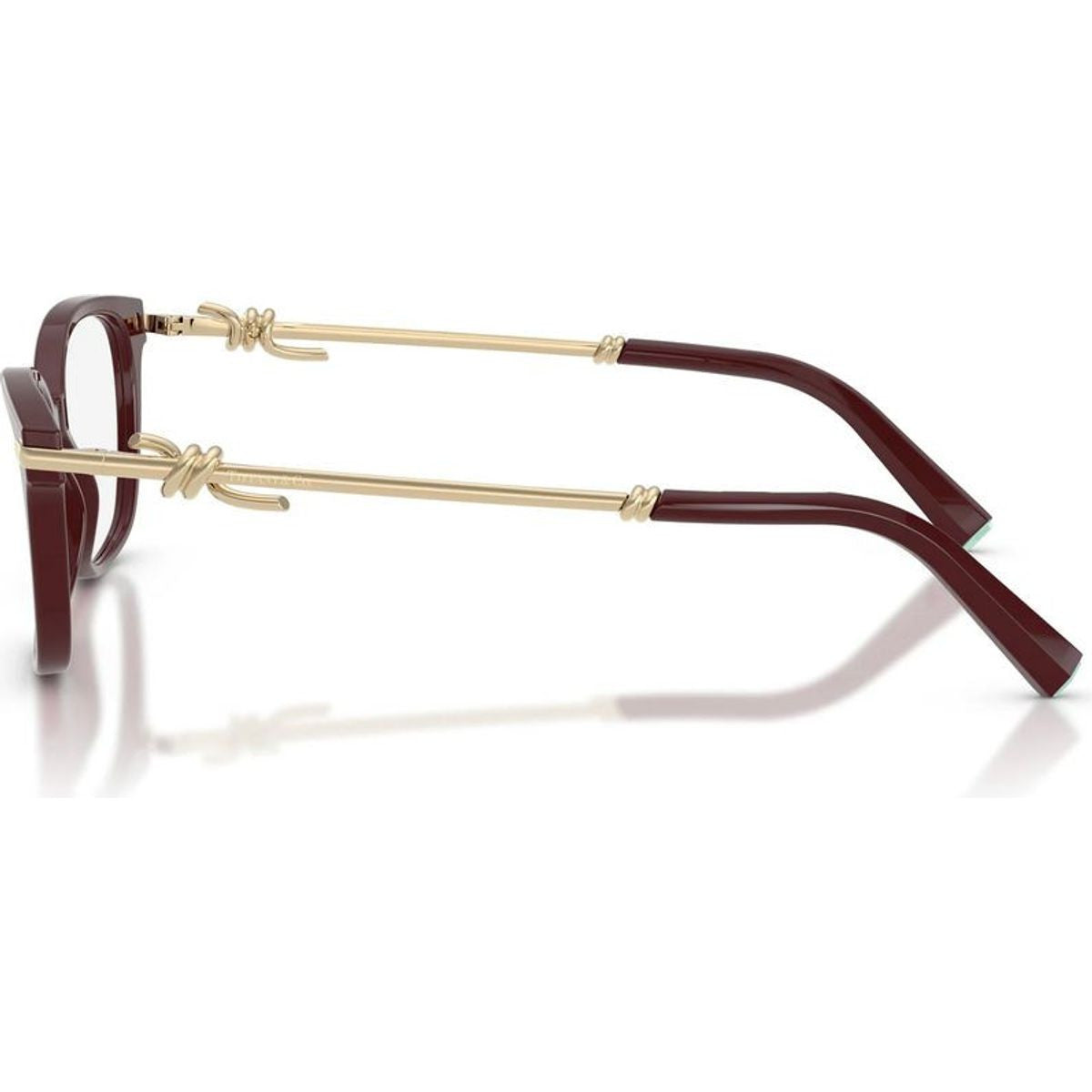 TF2281, Burgundy/Clear Lenses 53 Eye Size