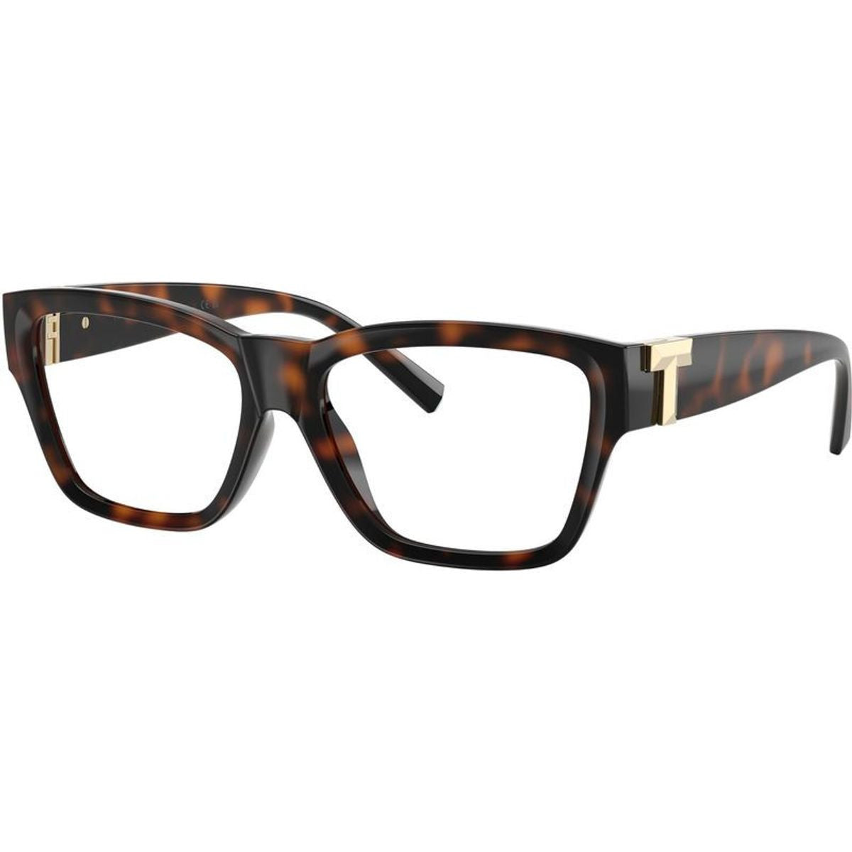 TF2285U, Havana/Clear Lenses 53 Eye Size
