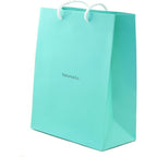 Tiffany & Co. Shopping Bag, Tiffany Blue with White Rope Handle