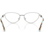 TF1172B, Tiffany Blue on Silver/Clear Lenses 54 Eye Size