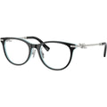 TF2279D, Black on Tiffany Blue/Clear Lenses