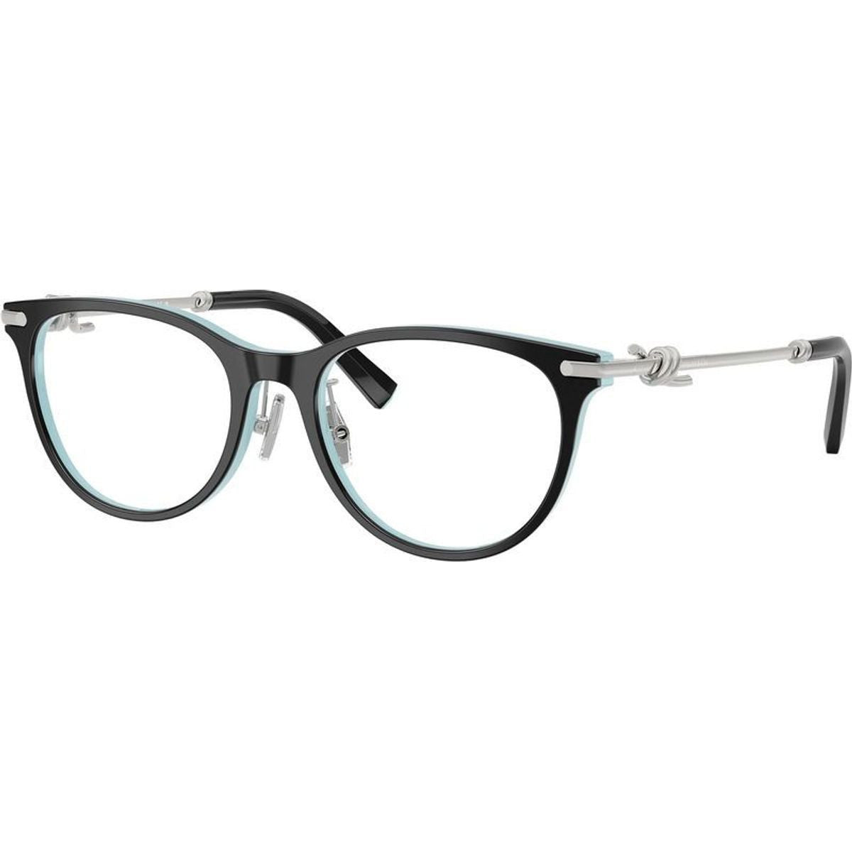 TF2279D, Black on Tiffany Blue/Clear Lenses
