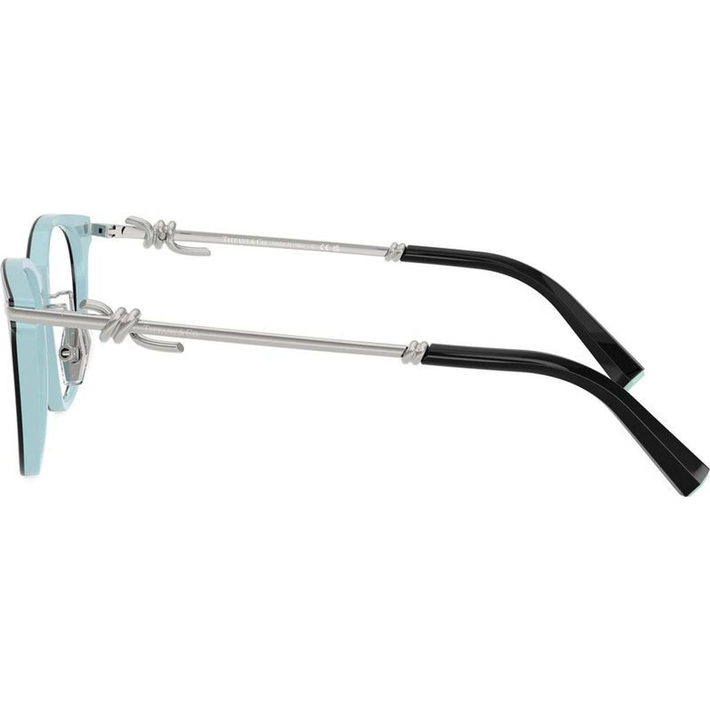 TF2279D, Black on Tiffany Blue/Clear Lenses