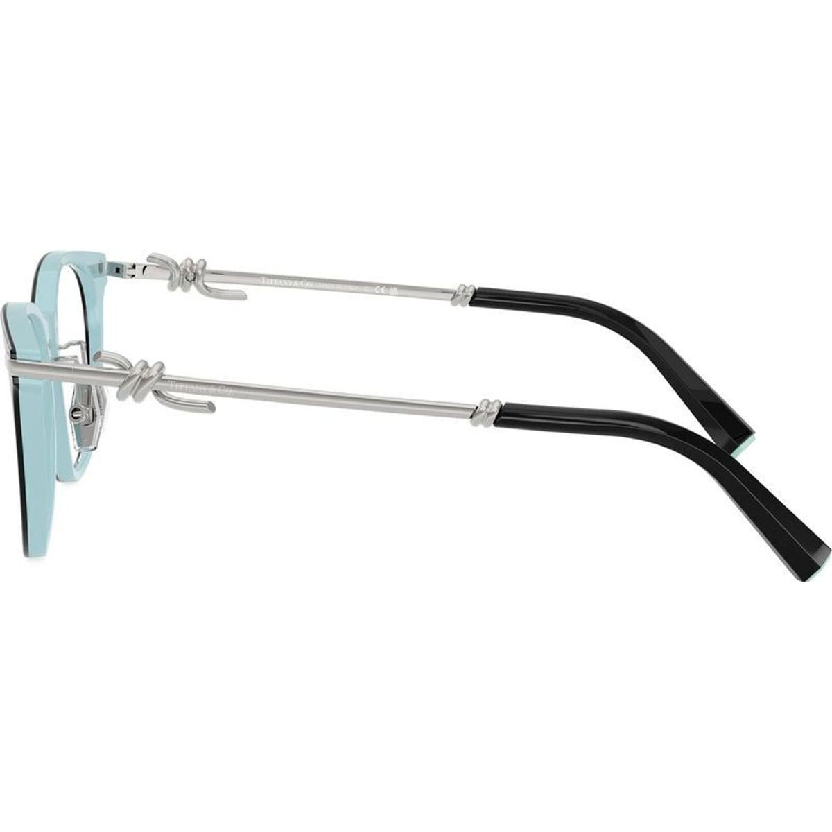 TF2279D, Black on Tiffany Blue/Clear Lenses