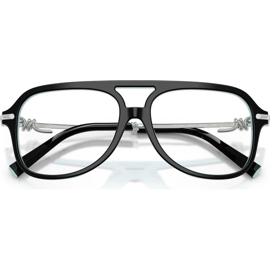 TF2283, Black on Tiffany Blue/Clear Lenses 54 Eye Size